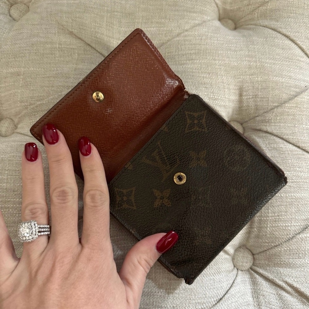 Louis Vuitton Brown Monogram Compact Wallet - Picture 3 of 9